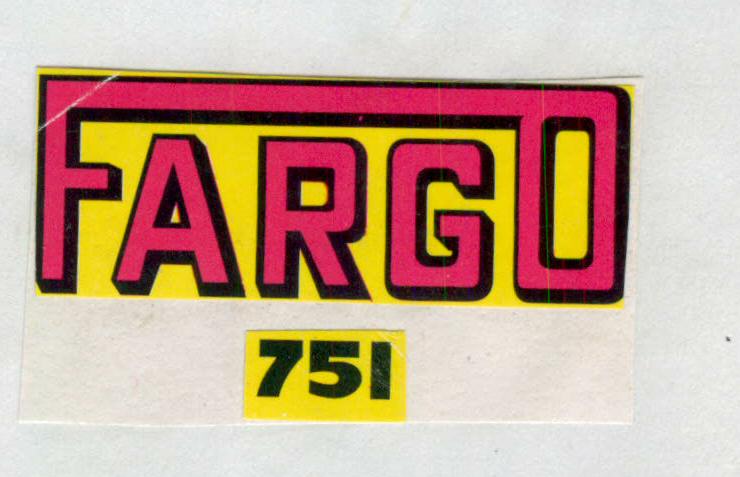 Fargo 751 (device Of Letter In Doubel Outline) Device mark 1452718 Trademark