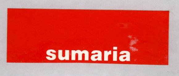 Sumaria (label) Device mark 1453812 Trademark
