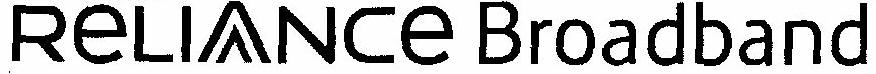 Reliance Broadband (letter Written In Special Form) Device mark 1459758 Trademark