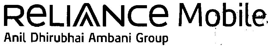 Reliance Mobile Anil Dhirubhai Ambani Group (letter Written In Special Form) Device mark 1459783 Trademark