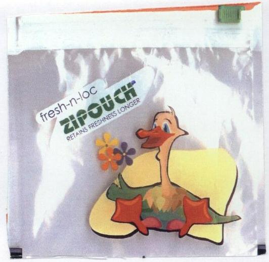 Zipouch With Device Of Duck Device mark 1464016 Trademark