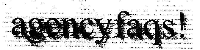 Agency Faqs! Device mark 1464699 Trademark