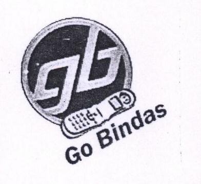 Gb With Label (go Bindas) Device mark 1465808 Trademark
