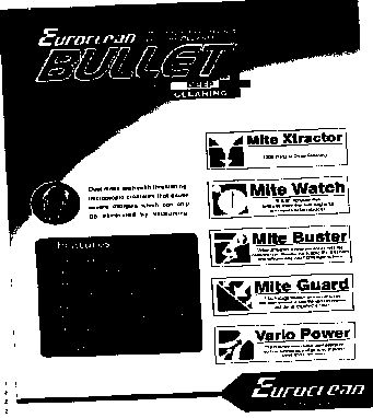 Euroclean Bullet (label) Device mark 1469716 Trademark