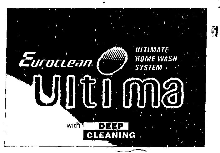Euroclean Ultima (label) Device mark 1469737 Trademark