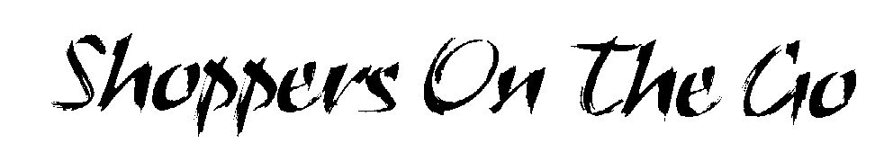 Shoppers On The Go (special Form Of Writing) Device mark 1470055 Trademark