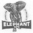 Elephant Tape (device Of Elephant) Device mark 1474509 Trademark