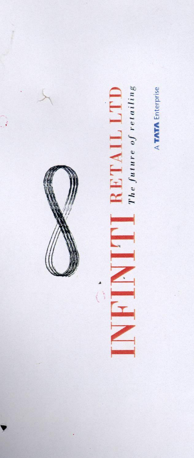 Infiniti Retail Ltd (label) Device mark 1478244 Trademark