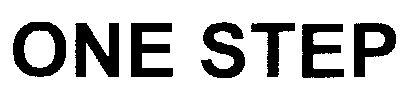 One Step [heavy Letters] Device mark 1480659 Trademark