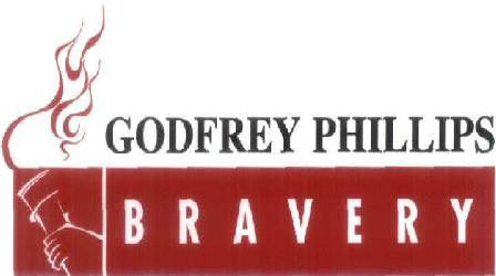 Godfrey Phillips Bravery With Label Device mark 1493125 Trademark