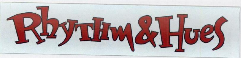 Rhythm & Hues (label) Device mark 1507620 Trademark