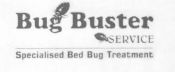 Bug Buster Service (label) Device mark 1523247 Trademark