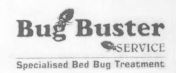 Bug Buster Service (label) Device mark 1523248 Trademark