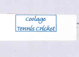 Coolage Tennis Cricket (label) Device mark 1569990 Trademark