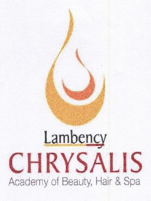 Lambency, Chrysalis (with Label) Device mark 1622392 Trademark