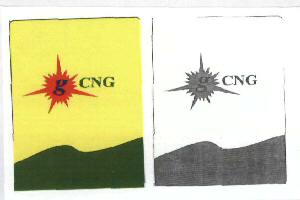 G Cng (sun) With Device Device mark 1630864 Trademark
