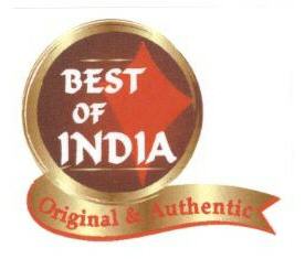 Best Of India (label) Device mark 1638863 Trademark
