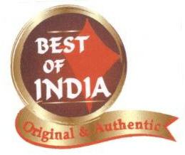 Best Of India (label) Device mark 1638865 Trademark