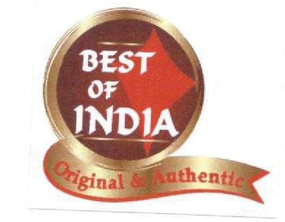 Best Of India (label) Device mark 1638872 Trademark