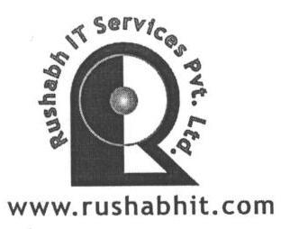 Rushabh It Services Pvt. Ltd. (monogram) Device mark 1654218 Trademark