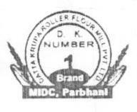 D. K. Number Brand (label) Device mark 1662848 Trademark