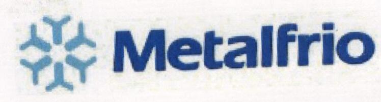 Metalfrio With Label Device mark 1668972 Trademark