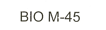 Bio M-45 Device mark 1691993 Trademark
