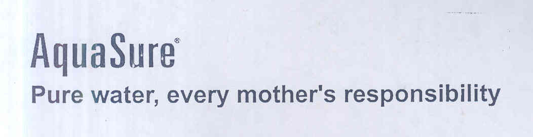 Aquasure (device) Device mark 1699693 Trademark