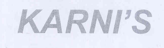 Karni's Device mark 1700976 Trademark