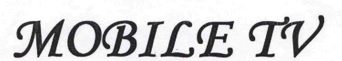 Mobile Tv (device) Device mark 1723616 Trademark