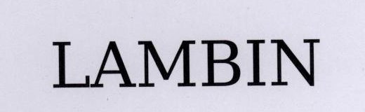Lambin Device mark 1770249 Trademark
