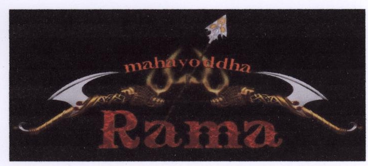 Maha Voddha Rama (device) Device mark 1810924 Trademark