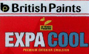 British Paints Expa Cool (label ) Device mark 1998085 Trademark
