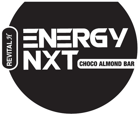 Revital H Energy Nxt Choco Almond Bar (device) Device mark 5330116 Trademark