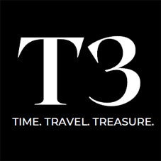 T3 - Time. Travel. Treasure Device mark 5337058 Trademark