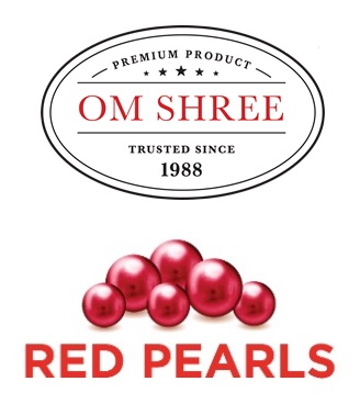 Om Shree Red Pearls Device mark 5339774 Trademark