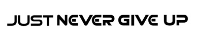 Just Never Give Up (device) Device mark 5350657 Trademark