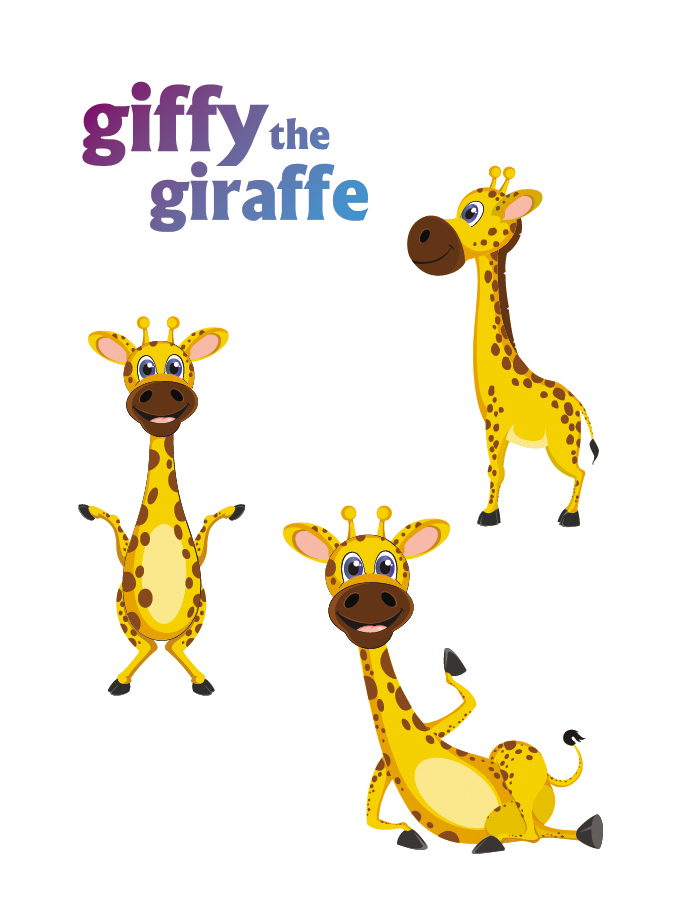 Giffy The Giraffe (with Device Of Baby Giraffe) Device mark 5358520 Trademark