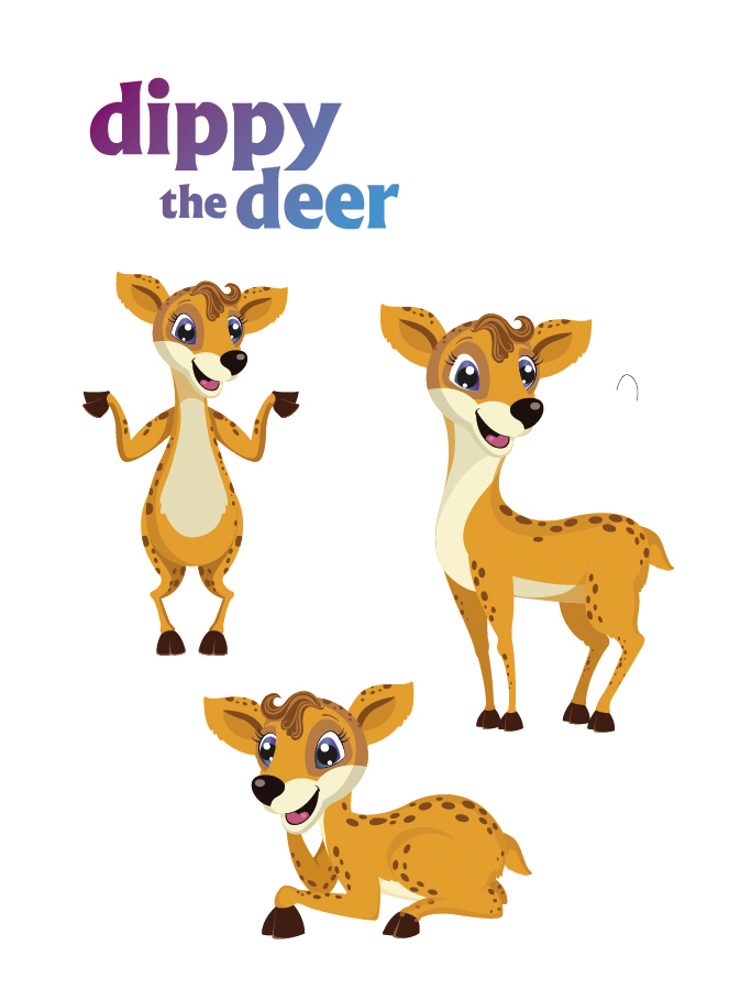 Dippy The Deer (with Device Of Baby Deer) Device mark 5358514 Trademark