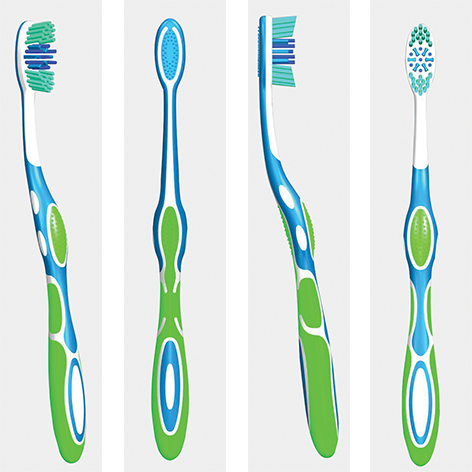 Device ( Toothbrush - Three Dimensional ) Device mark 5372664 Trademark