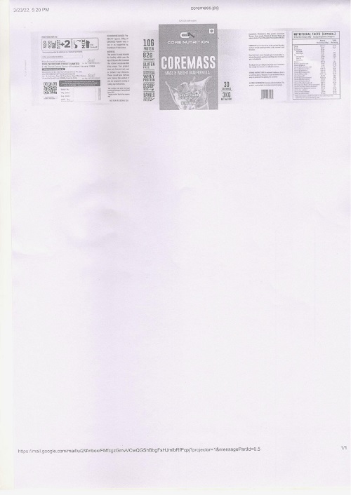 Coremass Device mark 5381951 Trademark