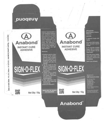 Anabond Sign-o-flex Device mark 5383498 Trademark