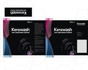 Kerawash Hair Conditioning Shampoo Label Device mark 2743093 Trademark