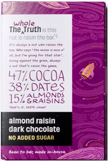 The Whole Truth Almond Raisin Dark Chocolate Device mark 5409759 Trademark