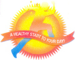 A Healthy Start To Your Day (device Of Man) Device mark 2100347 Trademark