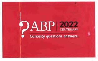 Abp 2022 Centenary Device mark 5437839 Trademark
