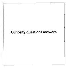 Curiosity Question Answers Device mark 5437893 Trademark