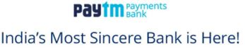 Paytm Payments Bank India's Most Sincere Bank Is Here! (device) Device mark 5460948 Trademark