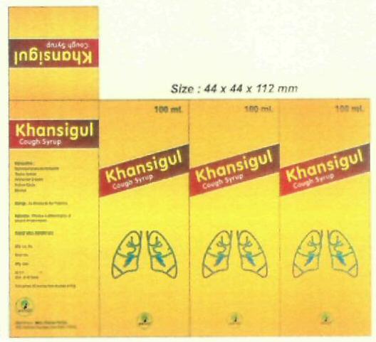Khansigul (label) Device mark 2446619 Trademark