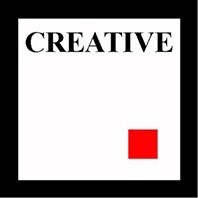 Creative With Red Square Logo Device mark 5470575 Trademark